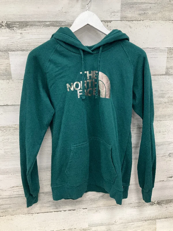 Sweatshirt Hoodie By The North Face In Green, Size: M