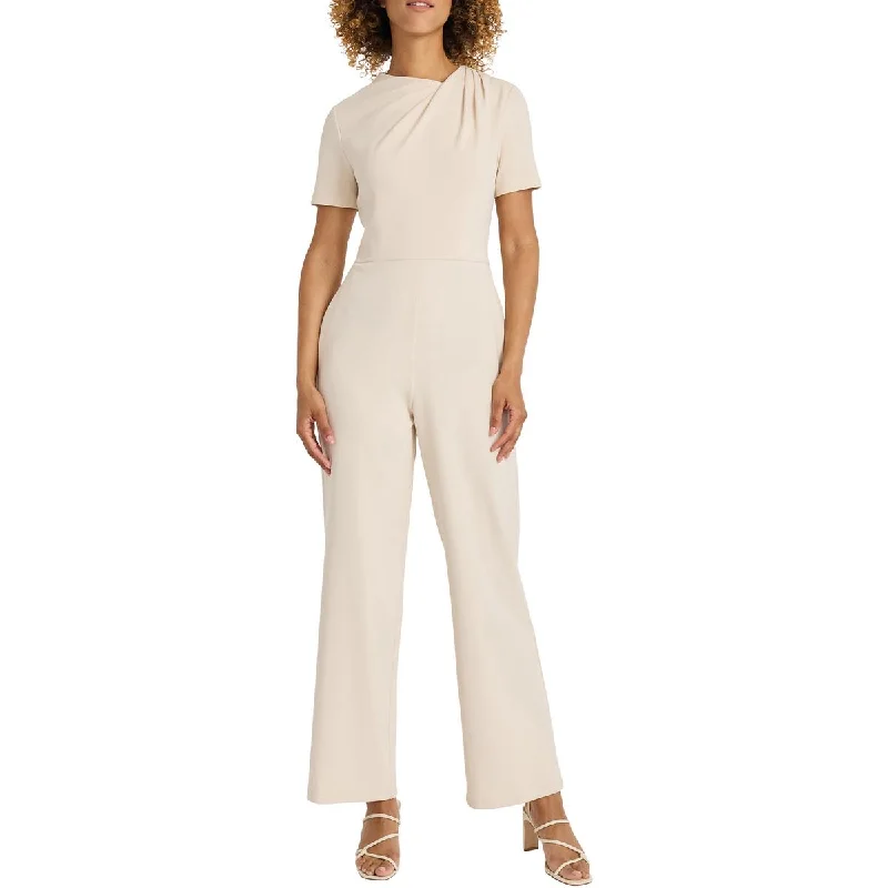 Womens Straight Leg Casual Jumpsuit