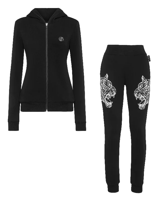 Jogging Tracksuit: Hoodie/Trousers Tiger