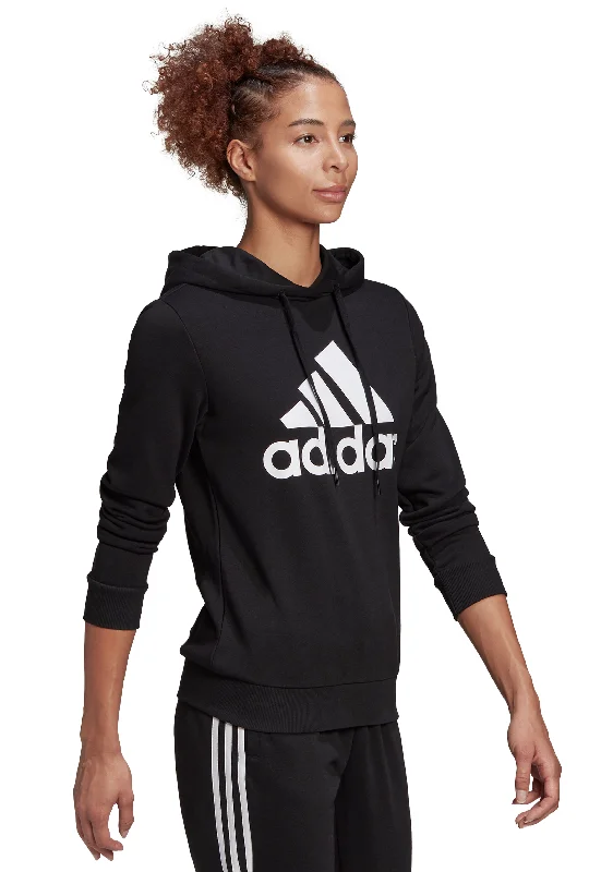 Adidas Womens Essentials Relaxed Logo Hoodie <br> GM5514