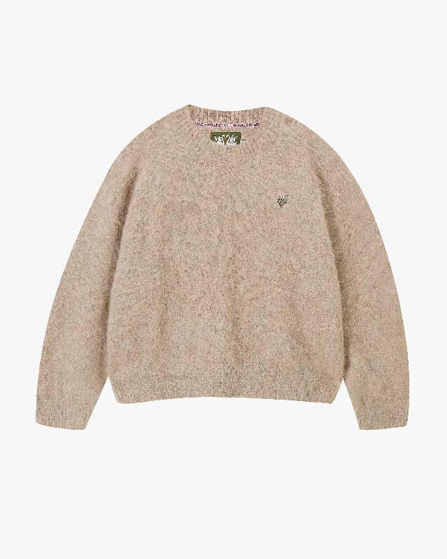 PREMIUM ALPACA SWEATER SAND