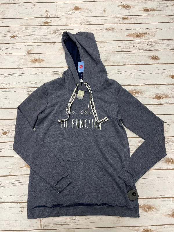 Sweatshirt Hoodie By Maurices In Blue, Size: S