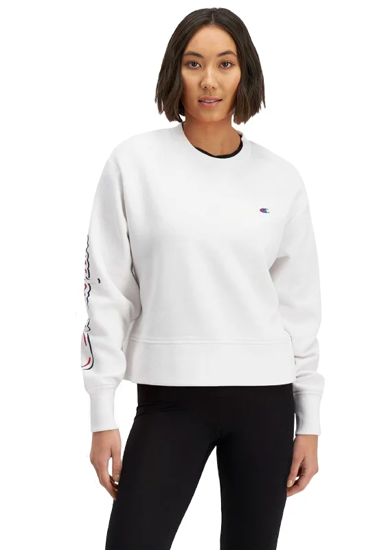 Champion Womens SPS Graphic Crop Pullover <br> CTMVN 6B4