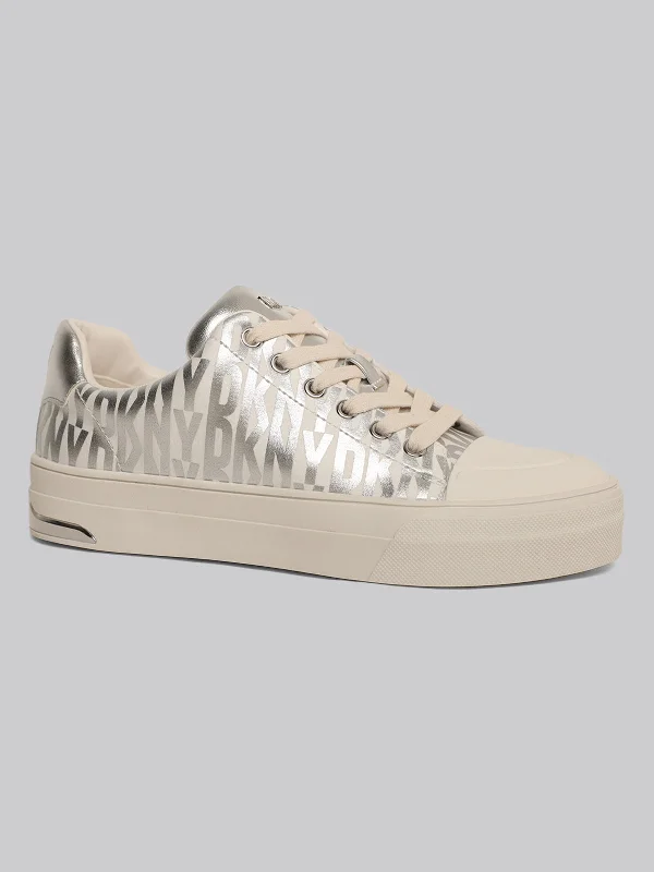 DKNY Women Off White Sneakers