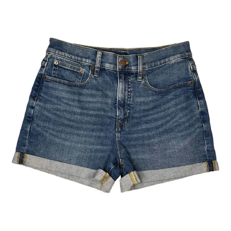 Women's Classic Denim Short In Blue