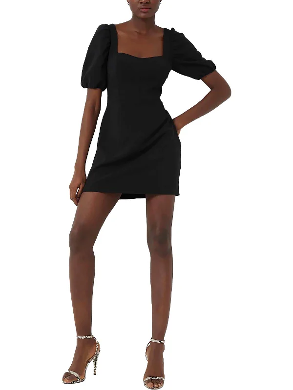 Whisper Womens Cut Out Daytime Mini Dress