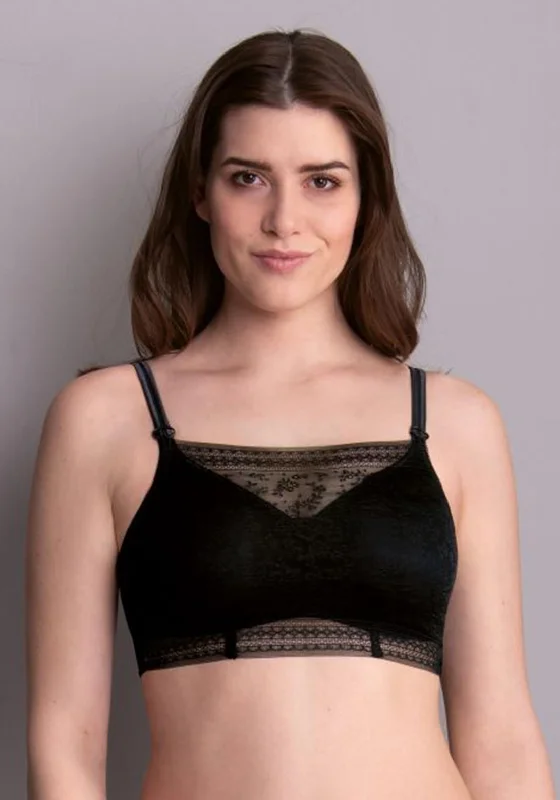 Anita Fleur Bandeau Top, Black