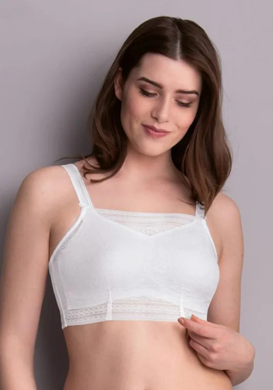 Anita Fleur Bandeau Top, White