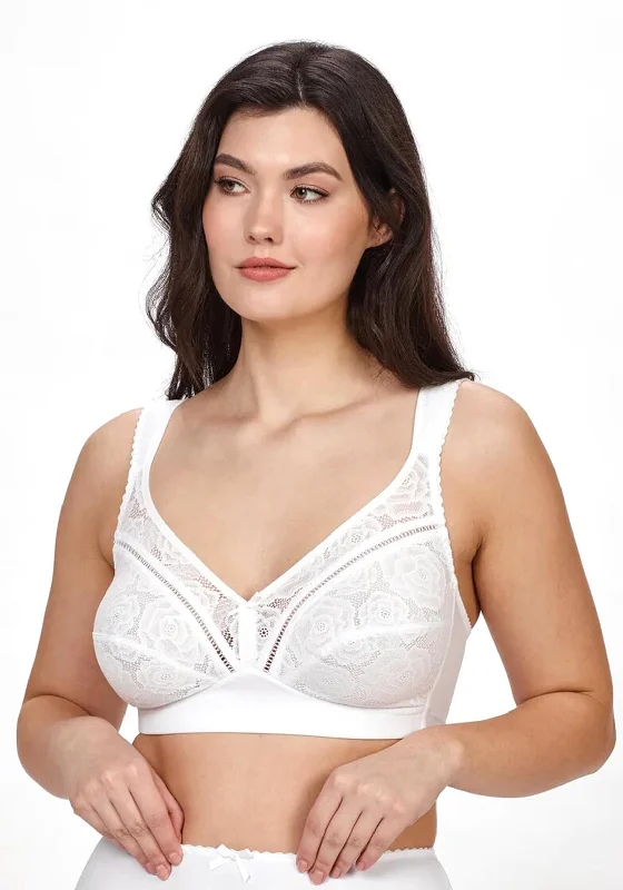 Kudreshov Lingerie Clara Wire Free Bra, White