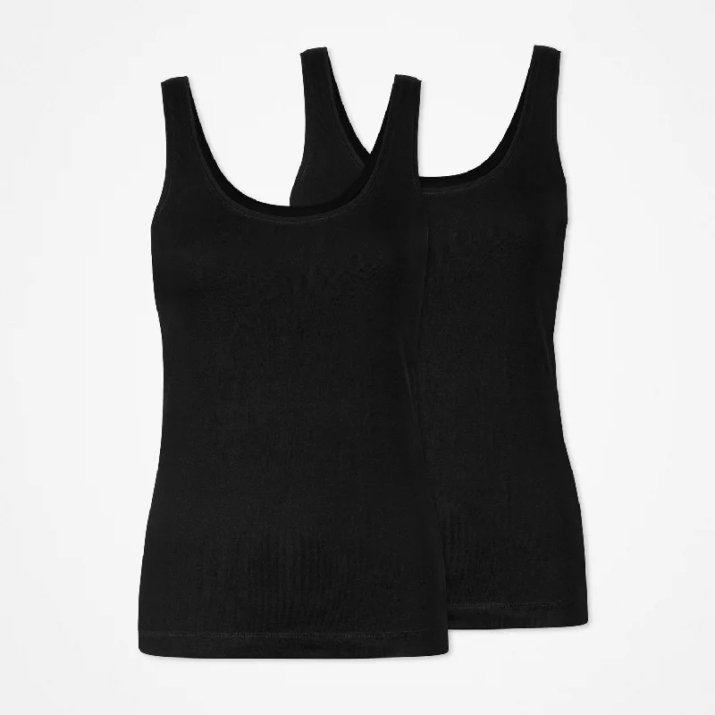 Damen Tank Tops | Schwarz