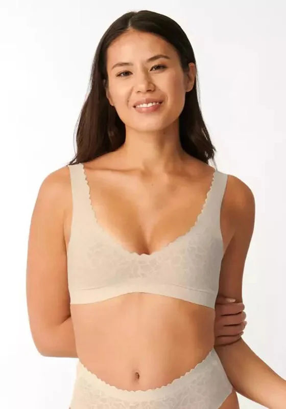 Sloggi Zero Feel Lace 2.0 Bralette, Off White