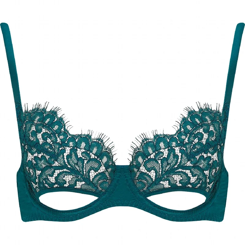 Titania Balcony Bra In Green