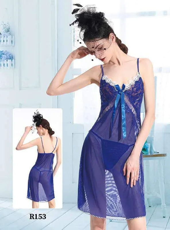 Babesa Short Romantic  Nighty For Women - R153