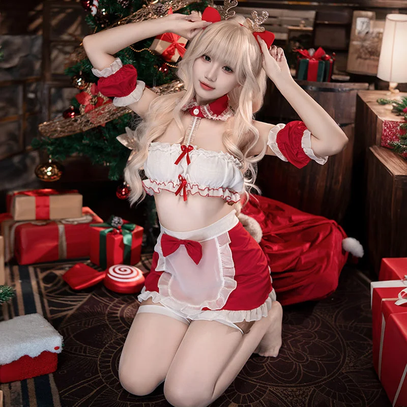 Cute Christmas Maid Set PA10172