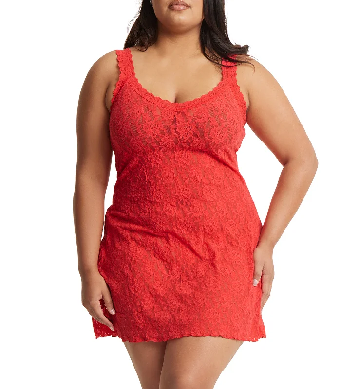 Hanky Panky Signature Lace Chemise PLUS (485214X) - Deep Sea Coral