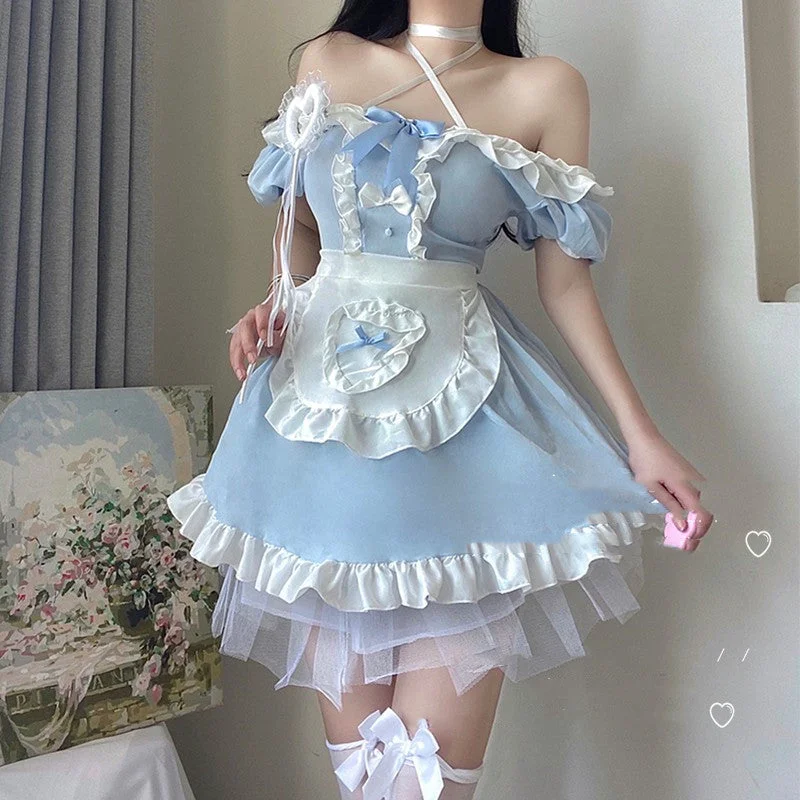 Lolita blue maid outfit  PL52357