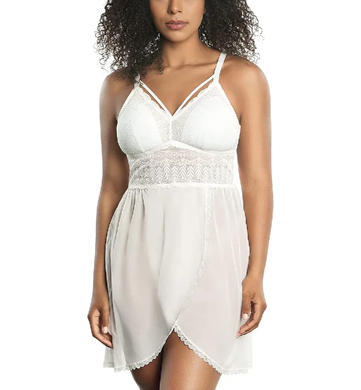 Parfait Mia Lace Chemise (P5959) - Pearl White