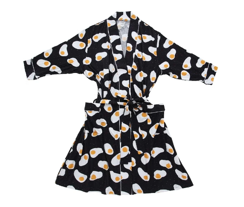 Sunny Side Up Women's Bamboo Robe